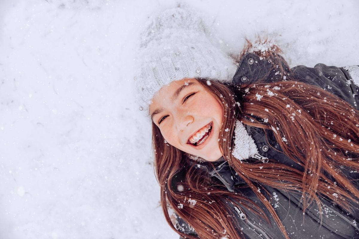 Girl,With,Long,Hair,Having,Fun,Outdoors,During,The,Day